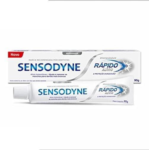 Imagem de Crene Dental Sensodyne Rápido Alívio Branqueador 90G