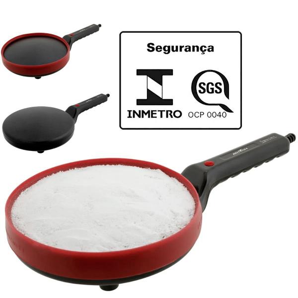 Crepioca Britânia 3 em 1 Panquequeira Elétrica Omeleteira e Tapioqueira 800W 110V Imagem de Crepioca Britânia 3 em 1 Panquequeira Elétrica Omeleteira e Tapioqueira 800W 110V
