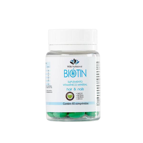 Imagem de Cresce Cabelo Vitamina Pro A + B5 Biotin Original WEllis 5un