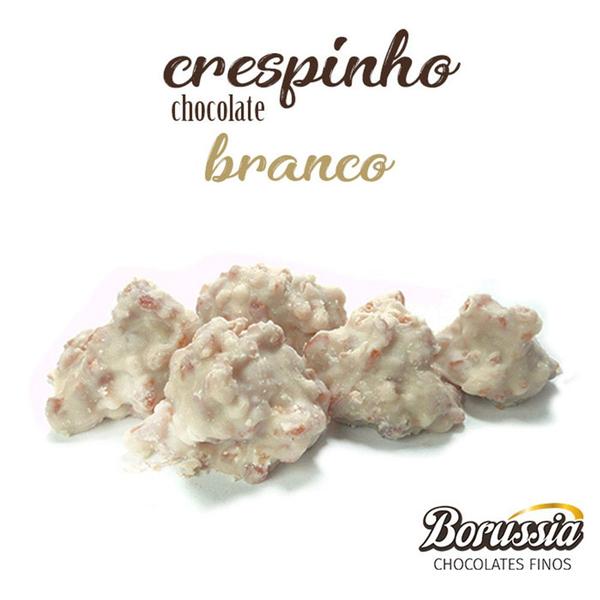 Crespinho Chocolate Branco Borússia Chocolates - Borússia Chocolates Imagem de Crespinho Chocolate Branco Borússia Chocolates