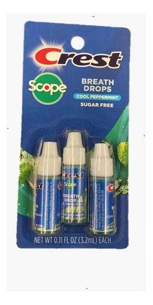 Imagem de Crest Scope Breath Drops Cool Peppermint Hálito Refrescante