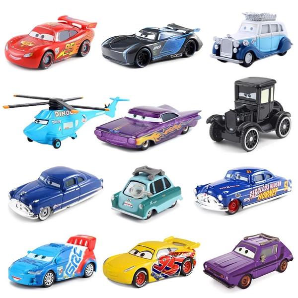 Imagem de Crianças Disney Pixar Carros 2 3 Relâmpago Mcqueen Jackson Tempestade Ramone Diecast Liga Modelo