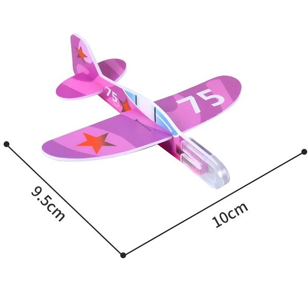 Imagem de Crianças Espuma Avião Planadores Aviões 20-100 Pçs Saco Montar Brinquedos Festa De Aniversário