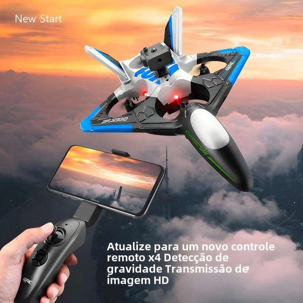 Imagem de Crianças RC Plane V31 2.4G Helicóptero De Controle Remoto Com Planador De Espuma EPP Para Evitar