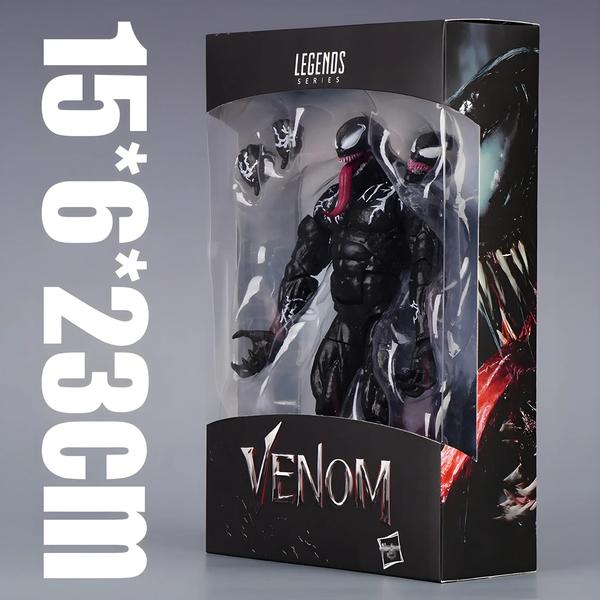 Imagem de Crianças Venom Legends Figura De Ação Conjunta Móvel Mudança Rosto Estátua Modelo Boneca Brinquedo