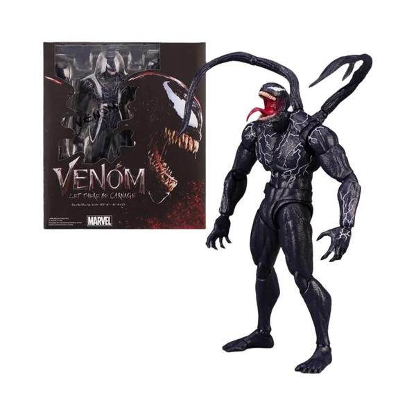 Imagem de Crianças Venom Legends Figura De Ação Conjunta Móvel Mudança Rosto Estátua Modelo Boneca Brinquedo