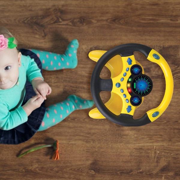 Crianças volante com crianças leves musical aprendendo brinquedo carrinho de bebê com vários sons de condução sons presentes de aniversário dos meninos - HTTN Imagem de Crianças volante com crianças leves musical aprendendo brinquedo carrinho de bebê com vários sons de condução sons presentes de aniversário dos meninos