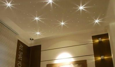 Imagem de Cristal Teto Estrelado Iluminação Branco Fibra Ótica Original 400 pontos