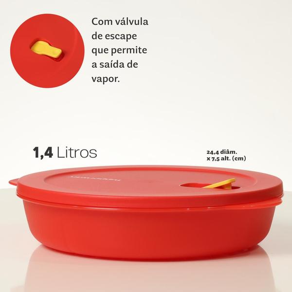 Imagem de Cristalwave Marmita Para Micro-ondas Hermética  Tupperware Original