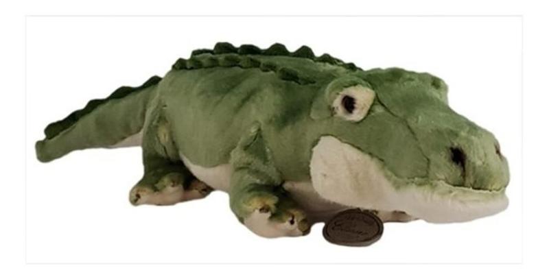 Crocodilo De Pelúcia Manuque C423M 50Cm Imagem de Crocodilo De Pelúcia Manuque C423M 50Cm