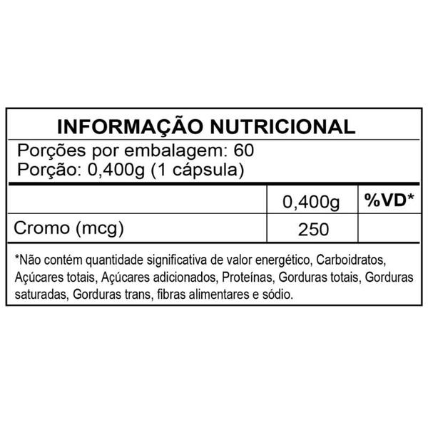 Imagem de Cromo Picolinato 250mcg Fitoprime