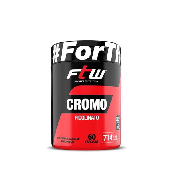 Imagem de Cromo Picolinato 250mcg Ftw 60caps