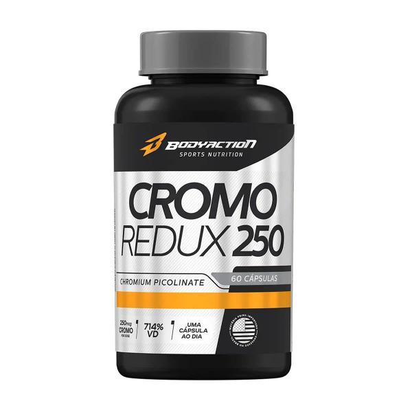 Imagem de Cromo Redux 250 -Picolinato de Cromo - 60 Cápsulas - Bodyaction