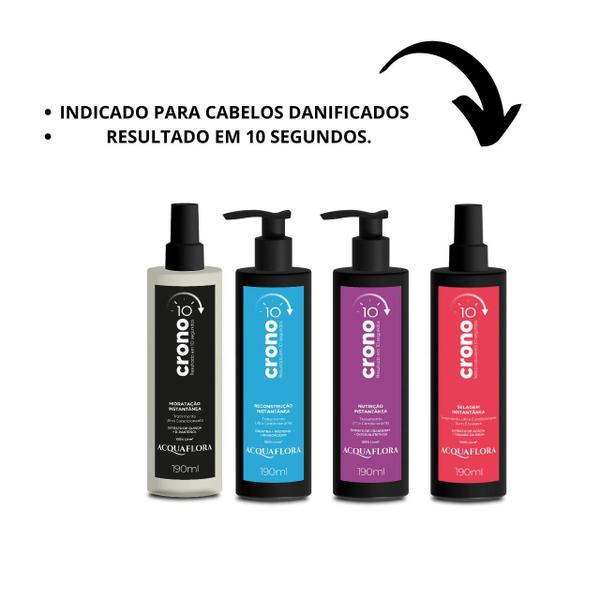 Imagem de Crono 10 Acquaflora  Hidratação Instantânea Condicionante 190ml