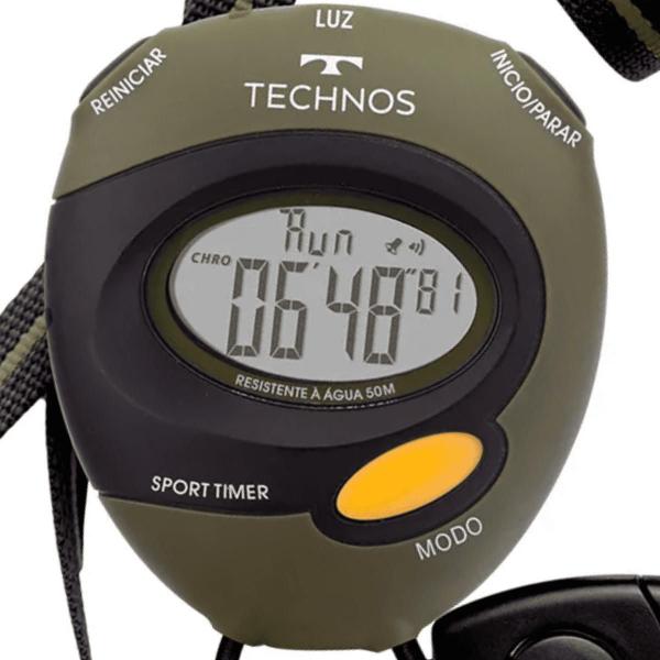 Imagem de Cronômetro Digital Timer Regressivo Technos Alarme Verde M12900/8V