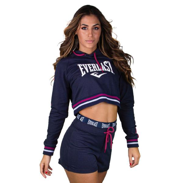 Imagem de Cropped casual everlast moletinho fem