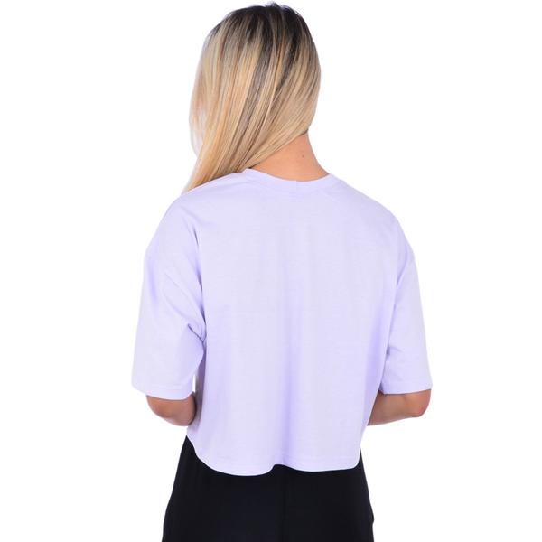 Imagem de Cropped feminino camiseta básica 100% algodão