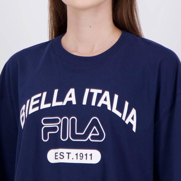 Imagem de Cropped Fila Uc Biella Italia Feminina Marinho