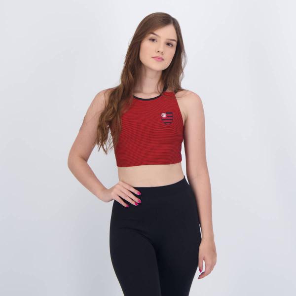 Imagem de Cropped Flamengo Why Feminino Vermelho