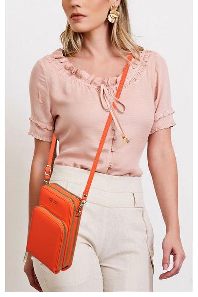 Imagem de Crossbody feminina carteira e porta celular