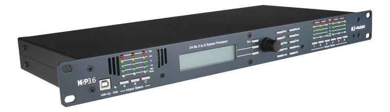 Imagem de Crossover Digital Kps 3-in 6-out Bivolt Com Dsp Usb Display