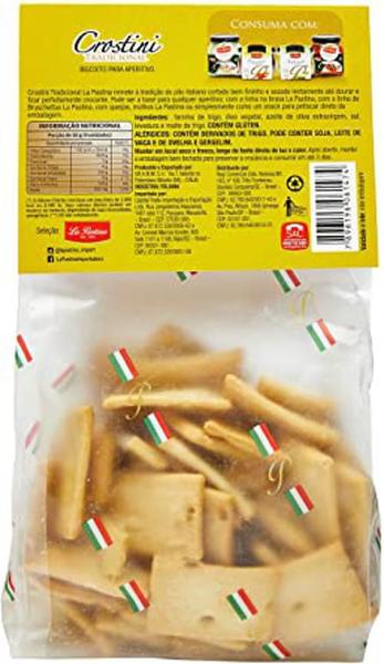 Crostini Italiano La Pastina Tradicional 200G Imagem de Crostini Italiano La Pastina Tradicional 200G
