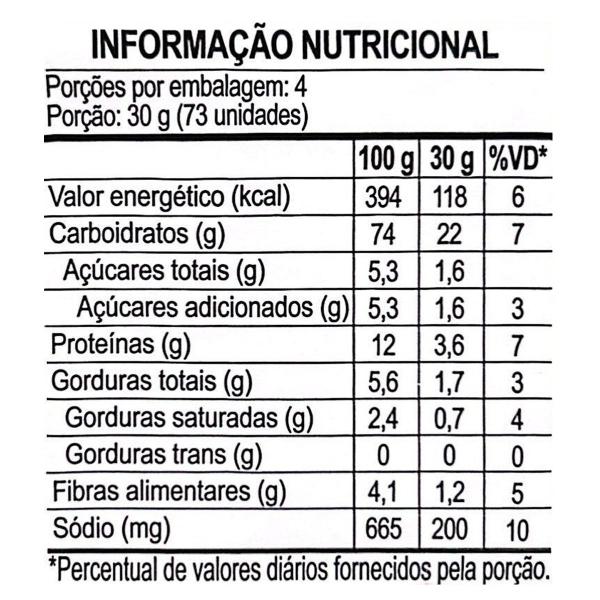 Crouton Salgado Tradicional 120g Florio Mangiar Sano - Florio Manjiar Sano Imagem de Crouton Salgado Tradicional 120g Florio Mangiar Sano