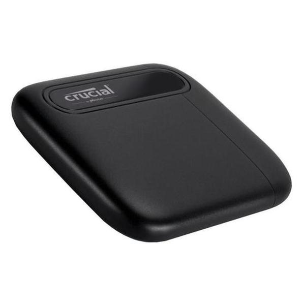 Crucial SSD portátil X6 de 1 TB PC/MAC SSD USB 3.2 USB-C CT1000X6SSD9 Imagem de Crucial SSD portátil X6 de 1 TB PC/MAC SSD USB 3.2 USB-C CT1000X6SSD9