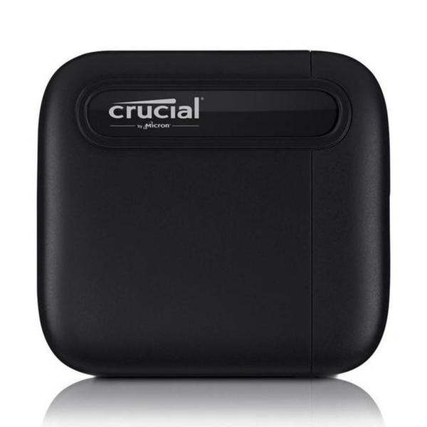 Crucial SSD portátil X6 de 1 TB PC/MAC SSD USB 3.2 USB-C CT1000X6SSD9 Imagem de Crucial SSD portátil X6 de 1 TB PC/MAC SSD USB 3.2 USB-C CT1000X6SSD9