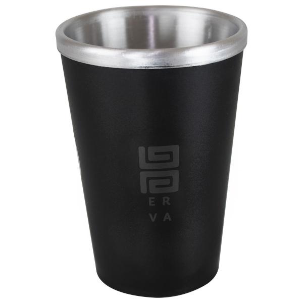 Imagem de Cuai copo termico de alumínio black erva 300ml fosco para tereré suco cerveja