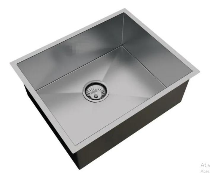 Imagem de Cuba 50x40 inox304 Moderna cuba para Embutir luxo cozinha