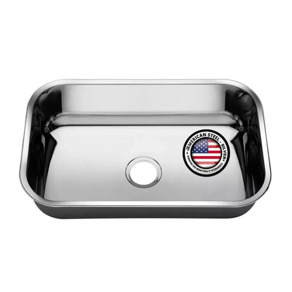 Imagem de Cuba Aço Inox American Steel N2 Extra Funda 56x34 Válvu