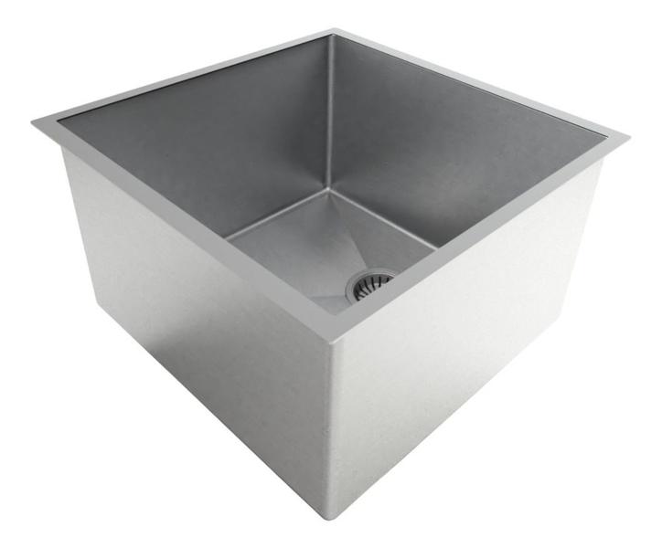 Imagem de Cuba Cozinha Clean Para Área De Serviço Aço Inox 35x35cm