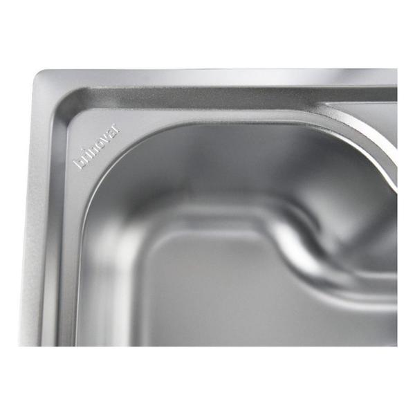 Imagem de Cuba Cozinha Gourmet Aço Inox 60x42 Cm + Torneira Flexível