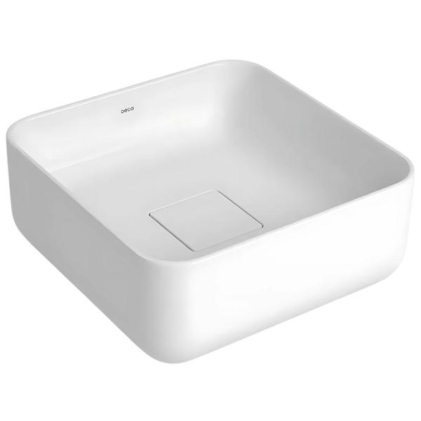 Imagem de Cuba de apoio deca slim quadrado 30cm branco l1103017