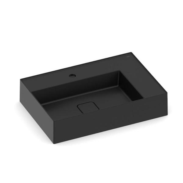 Cuba de Apoio Incepa Platinum P8 62X42,5 Black Matte Imagem de Cuba de Apoio Incepa Platinum P8 62X42,5 Black Matte