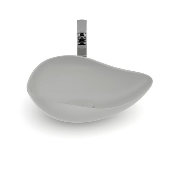 Cuba de Apoio Oval 54x37,5cm Ruy Ohtake Roca Imagem de Cuba de Apoio Oval 54x37,5cm Ruy Ohtake Roca
