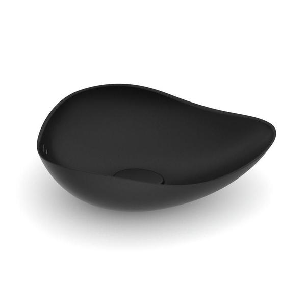 Imagem de Cuba De Apoio Roca Ruy Ohtake 54X37,5 Oval Matte Black