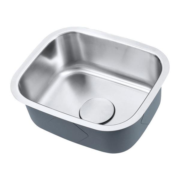 Cuba De Embutir Aço Inox 1mm Escovado C106 45,7x38,1x17,8 Cm - Arell Imagem de Cuba De Embutir Aço Inox 1mm Escovado C106 45,7x38,1x17,8 Cm