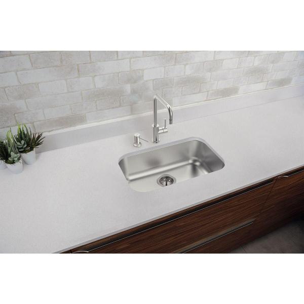 Cuba de embutir Lavínia 56 BL Inox 56x34 cm Tramontina Imagem de Cuba de embutir Lavínia 56 BL Inox 56x34 cm Tramontina