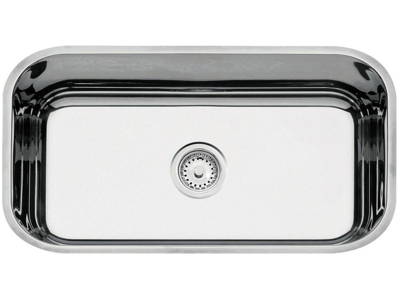 Imagem de Cuba de Embutir para Cozinha Tramontina Inox - Retangular 56x34cm Standard Lavínia