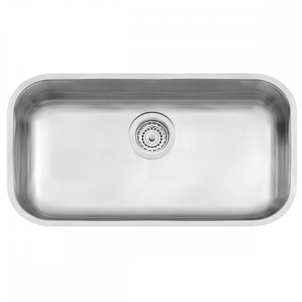 Cuba De Inox Lavínia 56X34Cm 4.1/2' Com Válvula 94024/102 Acetinada Tramontina Imagem de Cuba De Inox Lavínia 56X34Cm 4.1/2' Com Válvula 94024/102 Acetinada Tramontina
