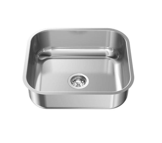 Imagem de Cuba De Inox Para Embutir Premium Ghelplus Aço 430 40X34 Cm