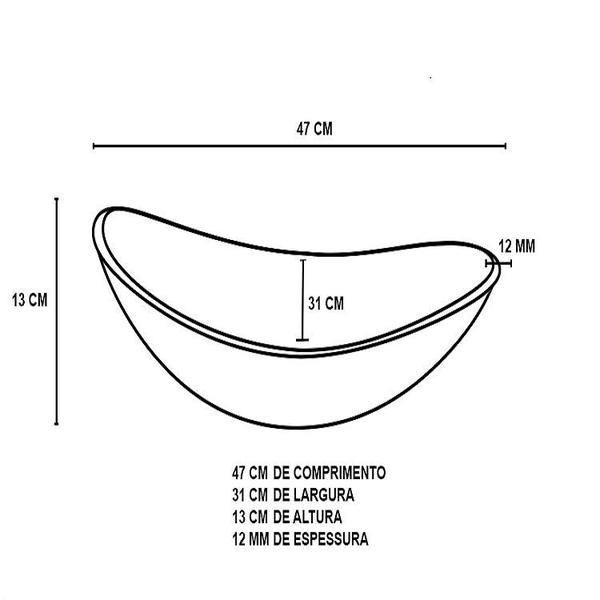 Imagem de Cuba de vidro oval 47cm branca + válvula click + torneira de metal