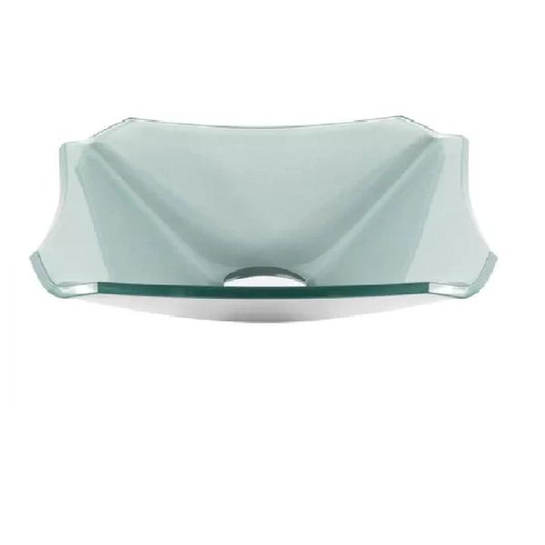 Cuba de Vidro Quadrada Chanfrada 30cm - Cubas e Gabinetes Imagem de Cuba de Vidro Quadrada Chanfrada 30cm