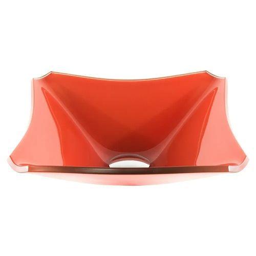 Cuba de vidro quadrada chanfrada 30cm vermelho ferrari - Cubas e Gabinetes Imagem de Cuba de vidro quadrada chanfrada 30cm vermelho ferrari