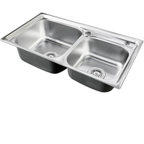 Cuba Dupla Cozinha Gourmet Inox Luxo Com Acessórios Brinovar Imagem de Cuba Dupla Cozinha Gourmet Inox Luxo Com Acessórios Brinovar