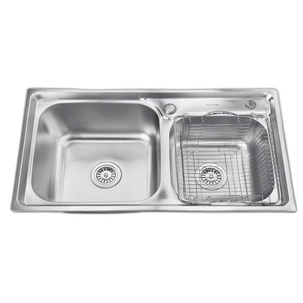 Cuba Dupla Cozinha Gourmet Inox Luxo Com Acessórios Brinovar Imagem de Cuba Dupla Cozinha Gourmet Inox Luxo Com Acessórios Brinovar