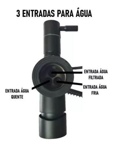 Imagem de Cuba Dupla Gourmet Black Inox + Torneira PARA Filtro Preta