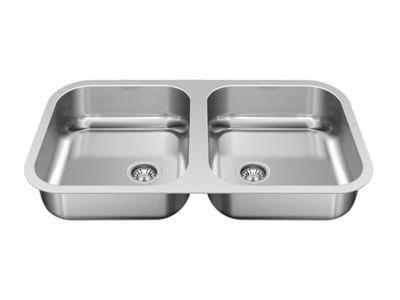 Imagem de Cuba Dupla Inox N3 Alto Bril 74X40X17 Ghelplus - 100237243